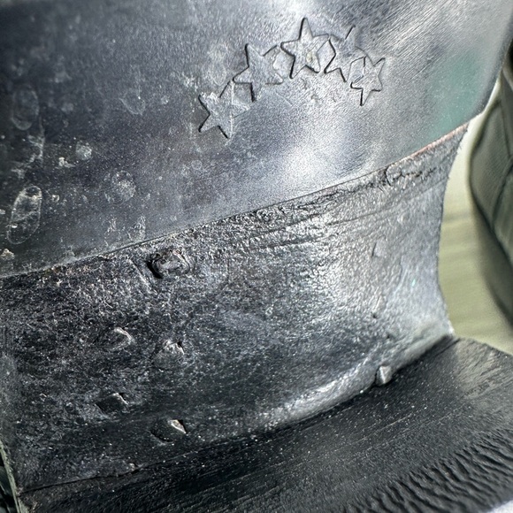 Nocona Western Boot GREEN Teju Lizard Grain Size 6.5 Leather Pointed USA Made - Picture 12 of 14